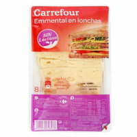 Queso emmental en lonchas Carrefour 150 g.