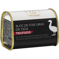 CLUB DEL GOURMET bloc de foie gras de oca trufado lata 130 g