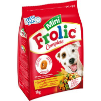 FROLIC MINI pienso para perros adultos de razas pequeñas con pollo, verduras y cereales bolsa 1 kg