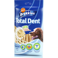 BREKKIES Total Dent stick para perros medianos para prevenir el mal aliento y sarro paquete 225 g