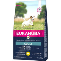 EUKANUBA ADULT SMALL BREED pienso especial para perros adultos 1-7 años de razas pequeñas -10 kg bolsa 3 kg con pollo