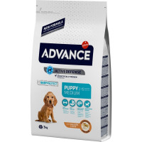 ADVANCE Puppy Medium pienso para perros cachorros medianos con pollo y arroz bolsa 3 kg