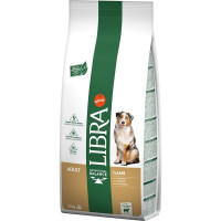 LIBRA ADULT pienso para perros adultos de todas las razas nutritivo y equilibrado con cordero saco 14 kg