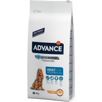 ADVANCE Adult pienso para perros adultos medianos con pollo y arroz saco 14 kg