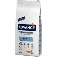 ADVANCE Light pienso para perros adultos medianos con pollo saco 12 kg