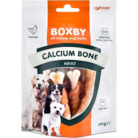 BOXBY huesos de calcio y pollo para perros envase 100 g