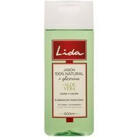 Jabón líquido de aloe vera LIDA, bote 600 ml