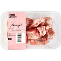 Costilla troceada de cerdo EROSKI, bandeja aprox. 510 g