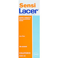 Sensi col. sin alcohol LACER, botella 500 ml
