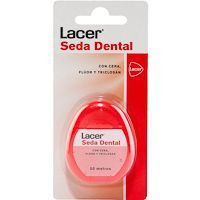 Seda dental con cera-fluor LACER, pack 1 ud