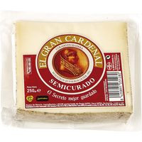 Queso semicurado GRAN CARDENAL, cuña 250 g