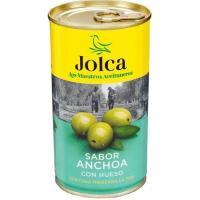 Aceitunas verdes con anchoa JOLCA, lata 185 g