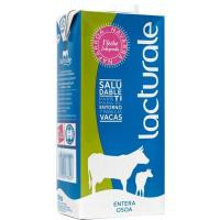 Leche entera LACTURALE, brik 1 litro