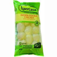 Patata cocida-pelada HUERCASA, bolsa 500 g