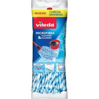 Recambio de fregona microfibras-algodón VILEDA, pack 1 ud