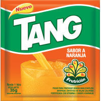 Refresco de naranja en polvo TANG, sobre 30 g