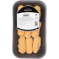 Croquetas de jamón EROSKI, bandeja 300 g