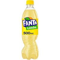 Refresco de limón FANTA, botellín 50 cl