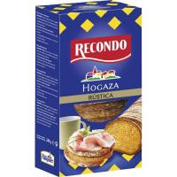 Hogaza de pan tostado rústico RECONDO, caja 240 g