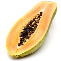 Media papaya, pieza al peso aprox. 500 g