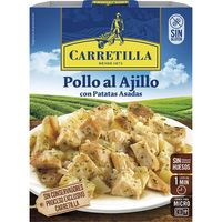 Pollo al ajillo CARRETILLA, bandeja 250 g