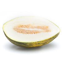 Melón partido, pieza al peso aprox. 1.25 kg