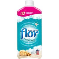Suavizante conocentrado mediterráneo FLOR, botella 59 dosis