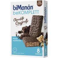 Barritas de chocolate BIMANÁN, caja 8 uds.