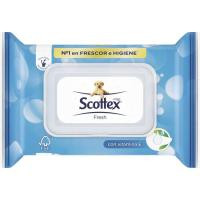 Papel higiénico húmedo SCOTTEX, paquete 74 uds