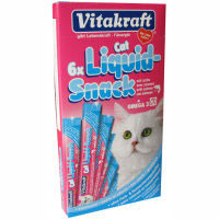 Cat líquido de salmón con omega 3 VITAKRAFT, pack 6 uds