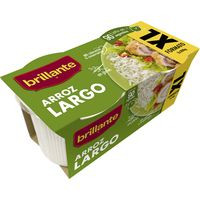 Vasitos de arroz largo XL BRILLANTE, pack 2x200 g