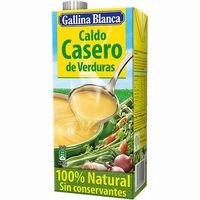 Caldo casero vegetal GALLINA BLANCA, brik 1 litro