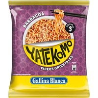 Fideos orientales a la barbacoa YATEKOMO, bolsa 82 g