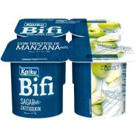 Bifi con manzana KAIKU, pack 4x125 g