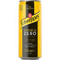 Tónica SCHWEPPES ZERO, lata 33 cl