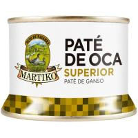 Paté de hígado de oca superior MARTIKO, lata 130 g