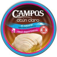 Atún claro natural CAMPOS, lata 112 g