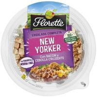 Ensalada New Yorker bacon cebolla crujiente FLORETTE, bowl 205 g