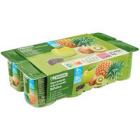 Bífidus 0% con frutas EROSKI, pack 8x125 g