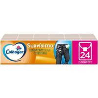 Pañuelo de papel suavísimo COLHOGAR, paquete 24 uds