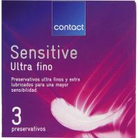 Preservativo ultra fino CONTACT, caja 3 uds