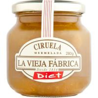 Mermelada de ciruela LA VIEJA FABRICA Diet, frasco 280 g
