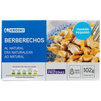 Berberechos pequeños EROSKI, lata 63 g