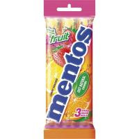 Caramelos de fruta MENTOS, pack 3x38 g