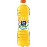 Agua con zumo de naranja FONT VELLA, botella 1,15 litros