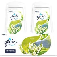 Ambientador absorbeolores frescor de primavera GLADE, pack 2 uds