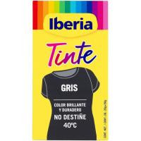 Tinte ropa gris IBERIA, caja 1 ud