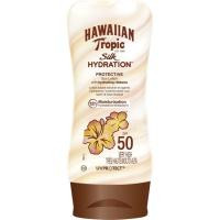 Loción hidratante Silk FP50 HAWAIIAN TROPIC, bote 180 ml