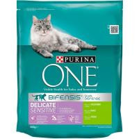 Alimento para gato digestión sensible PURINA ONE, paquete 800 g