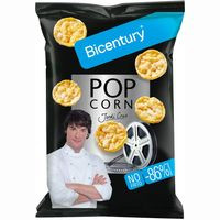 Mini tortitas pop corn BICENTURY, bolsa 70 g
